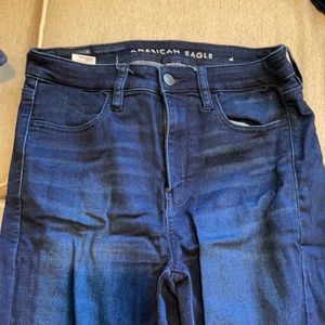 AE high rise jeggings, size 6 long